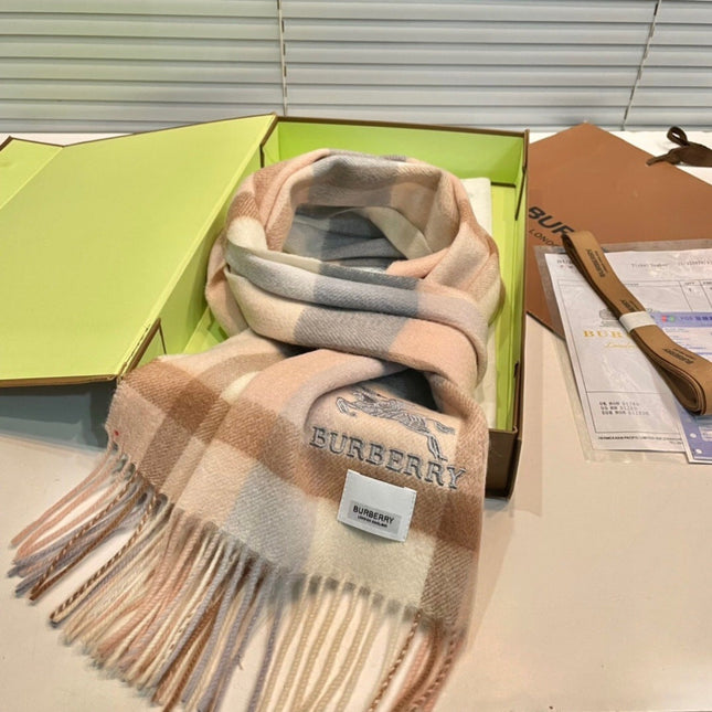 BURBERRY 26S SCARF 180CM IN CASHMERE 175669