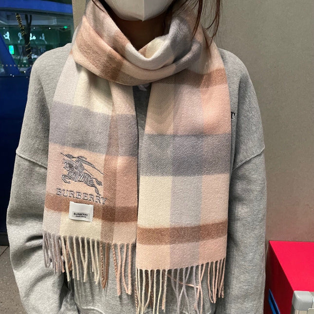 BURBERRY 26S SCARF 180CM IN CASHMERE 175669