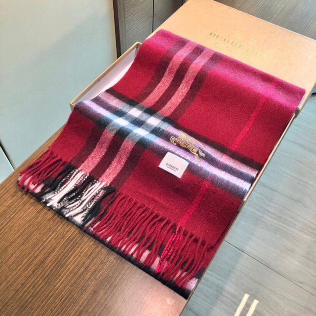 BURBERRY 26S SCARF 180CM IN CASHMERE 175674