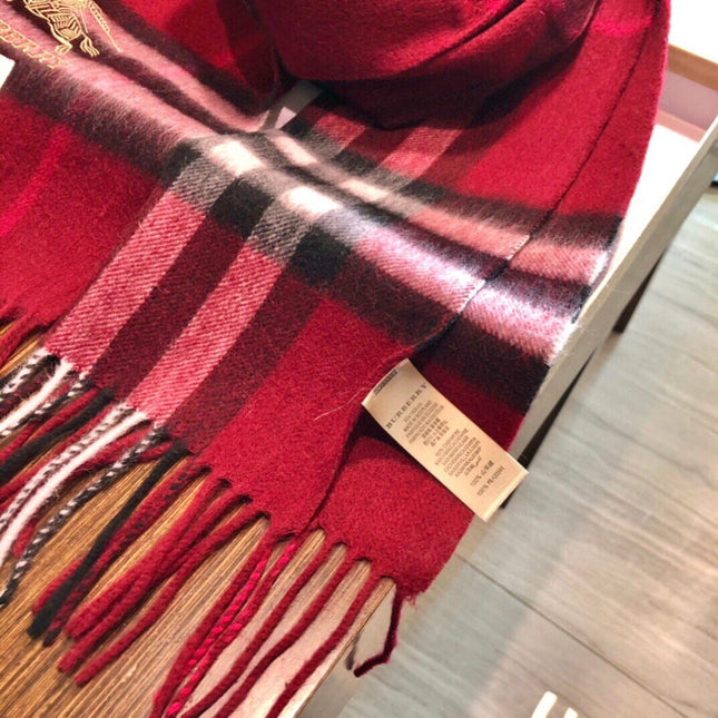 BURBERRY 26S SCARF 180CM IN CASHMERE 175674