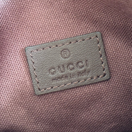 GUCCI 26S SHOULDER BAG 19 IN BLACK BROWN CALFSKIN