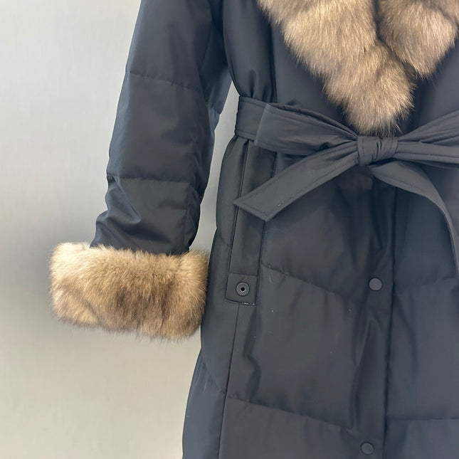 MAX MARA 25S LONG GOOSE DOWN COAT 121