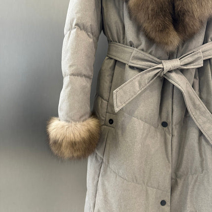 MAX MARA 25S LONG GOOSE DOWN COAT 120