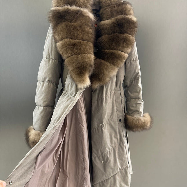 MAX MARA 25S LONG GOOSE DOWN COAT 120