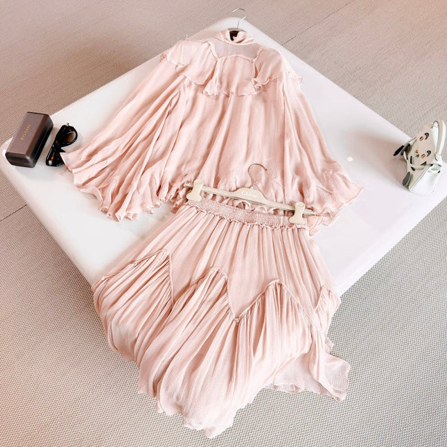 CHLOE 26S TOP AND SKIRT SET STYLE 117
