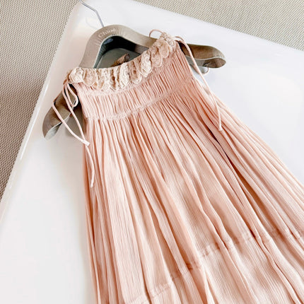 CHLOE 26S PLEATED SILK FABRIC STYLE 114
