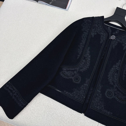 HERMES 25S SHORT CASHMERE COAT 193