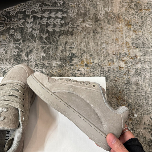 CELINE 26S SNEAKER IN GREY SUEDE