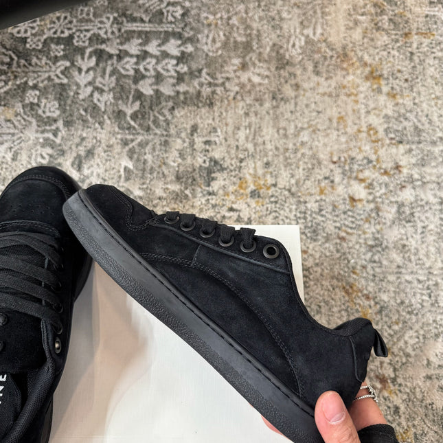 CELINE 26S SNEAKER IN BLACK SUEDE