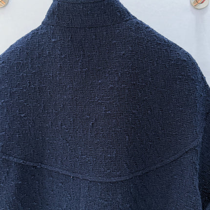 CHANEL 26S SHORT-SLEEVE STAND COLLAR JACKET 888