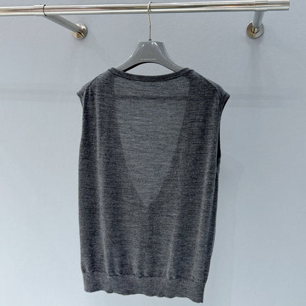 PRADA 26S V-NECK KNIT VEST 814