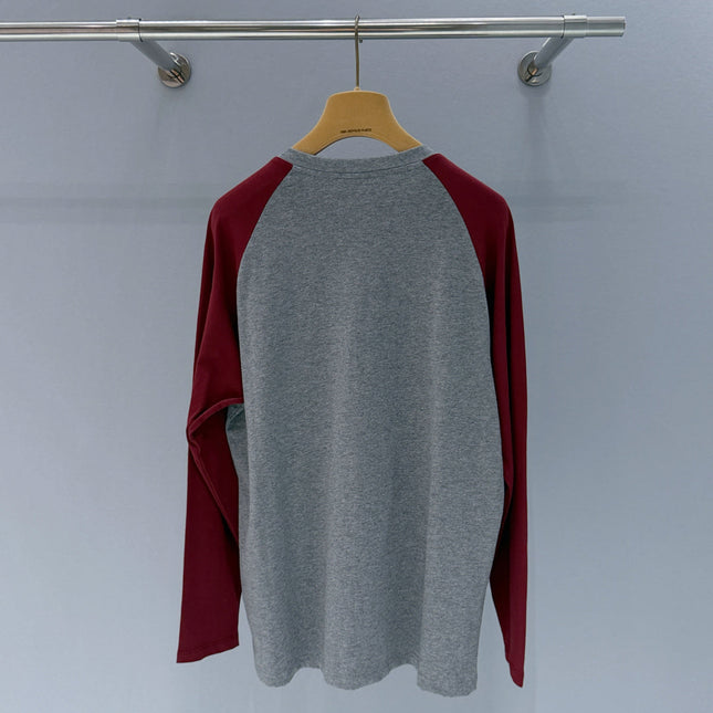 MIUMIU 26S LONG SLEEVE BUTTONED T-SHIRT 895