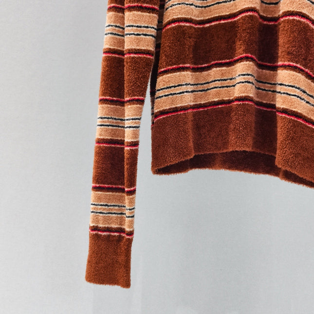 MIUMIU 26S STRIPED PULLOVER SWEATER 880