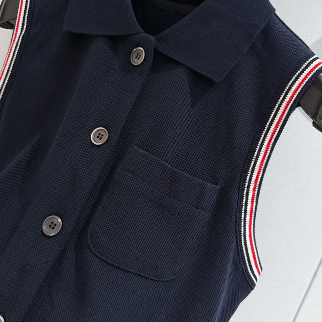 THOM 26S SLEEVELESS POLO SHIRT STYLE 263