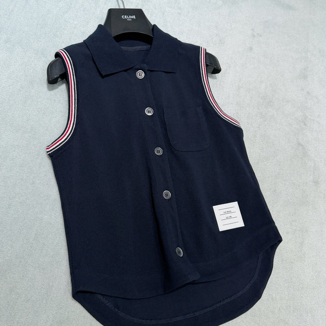 THOM 26S SLEEVELESS POLO SHIRT STYLE 263
