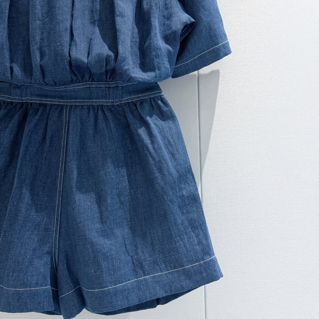 PRADA 26S DENIM JUMPSUIT 996