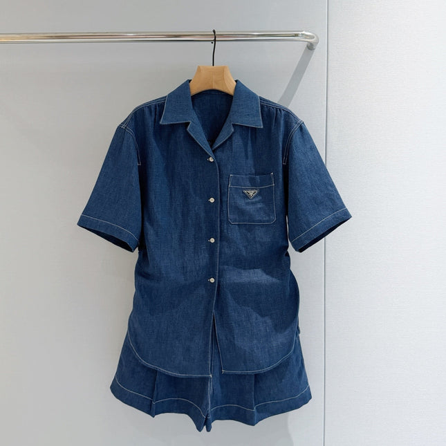 PRADA 26S DENIM JUMPSUIT 996