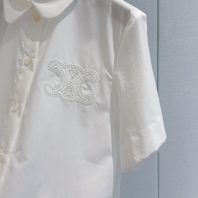 CELINE 26S SHORT-SLEEVE SHIRT 415