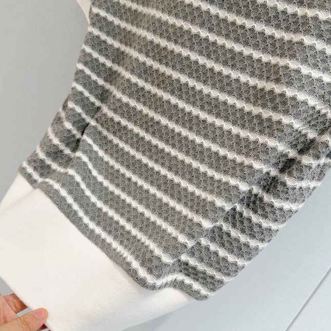 THOM 26S SHORT-SLEEVE KNIT TOP STYLE 196
