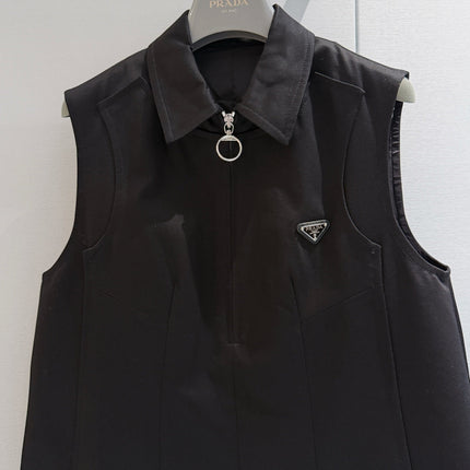 PRADA 26S SLEEVELESS MINI DRESS 1122