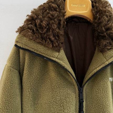 MIUMIU 26S FLEECE DOWN JACKET 1536