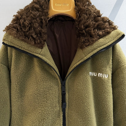 MIUMIU 26S FLEECE DOWN JACKET 1536