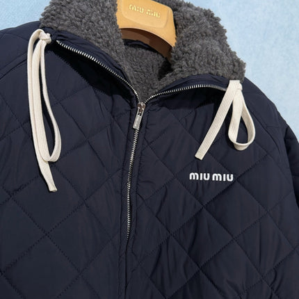 MIUMIU 26S QUILTED COTTON JACKET 1534