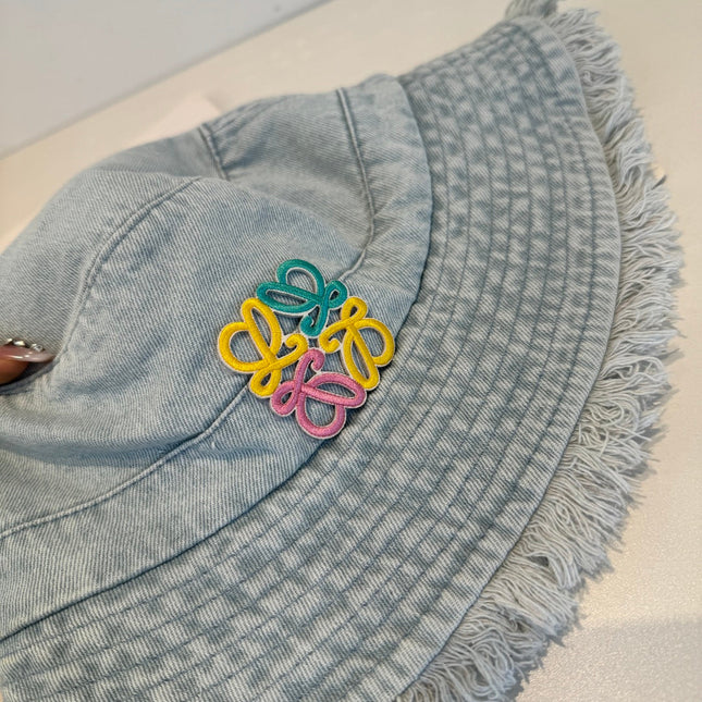 LOEWE 26S DENIM BUCKET HAT STYLE 181