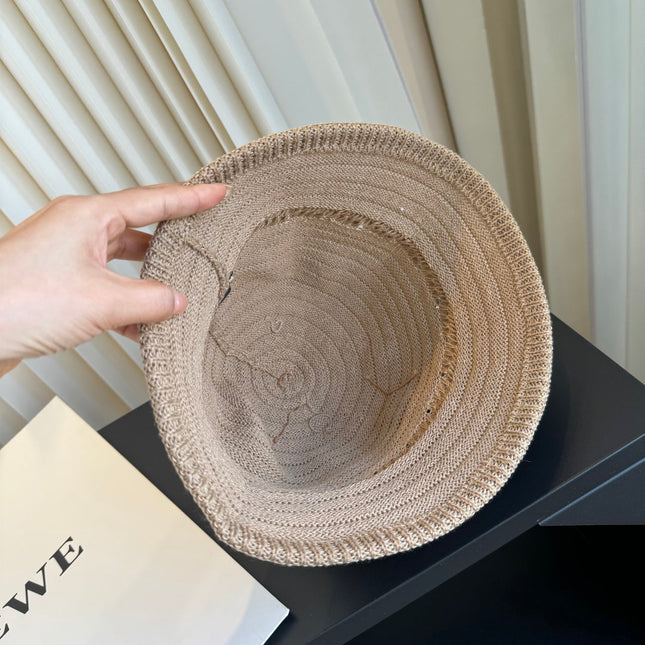 LOEWE 26S CROCHET BUCKET HAT STYLE 063