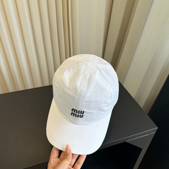 MIUMIU 26S BASEBALL CAP 342213