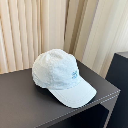 MIUMIU 26S BASEBALL CAP 342214