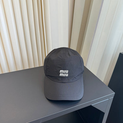 MIUMIU 26S BASEBALL CAP 342215