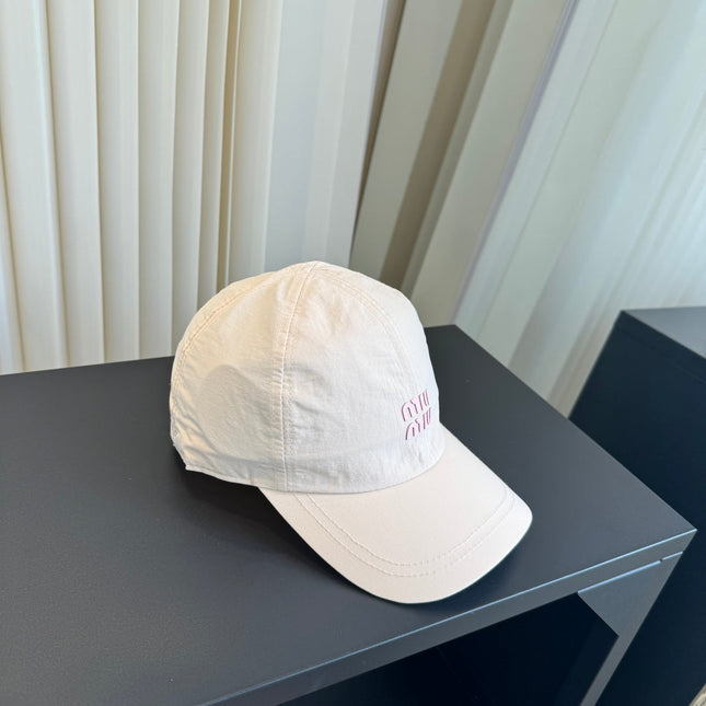 MIUMIU 26S BASEBALL CAP 342216