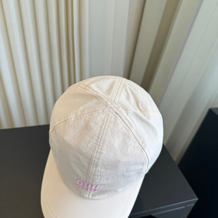 MIUMIU 26S BASEBALL CAP 342216
