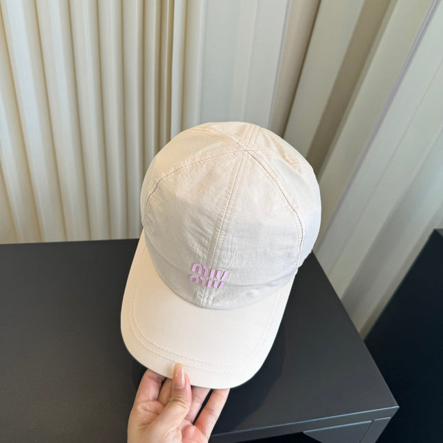 MIUMIU 26S BASEBALL CAP 342216