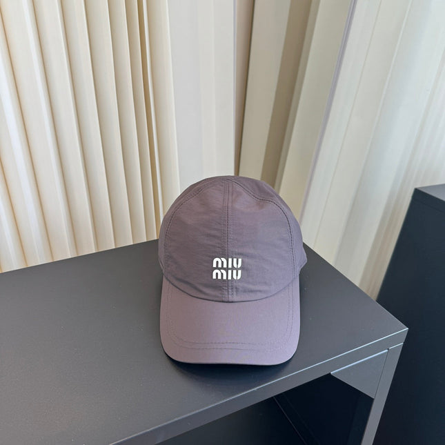 MIUMIU 26S BASEBALL CAP 342218