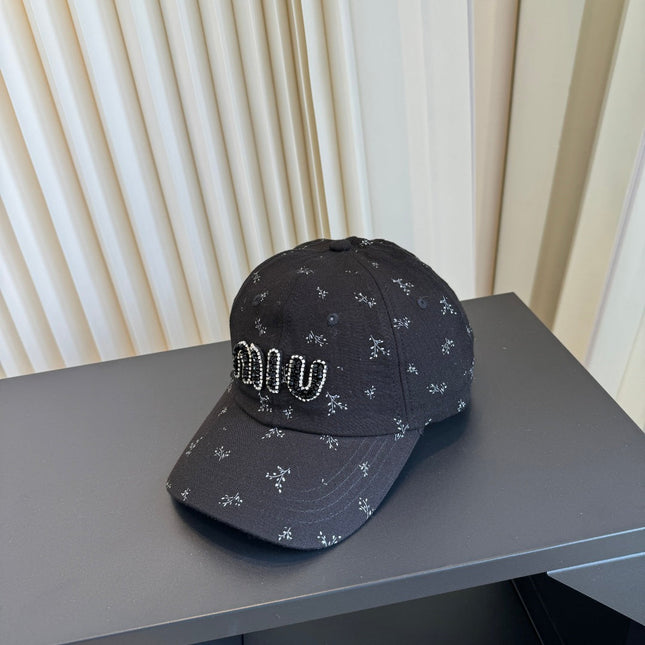 MIUMIU 26S BASEBALL CAP 342230