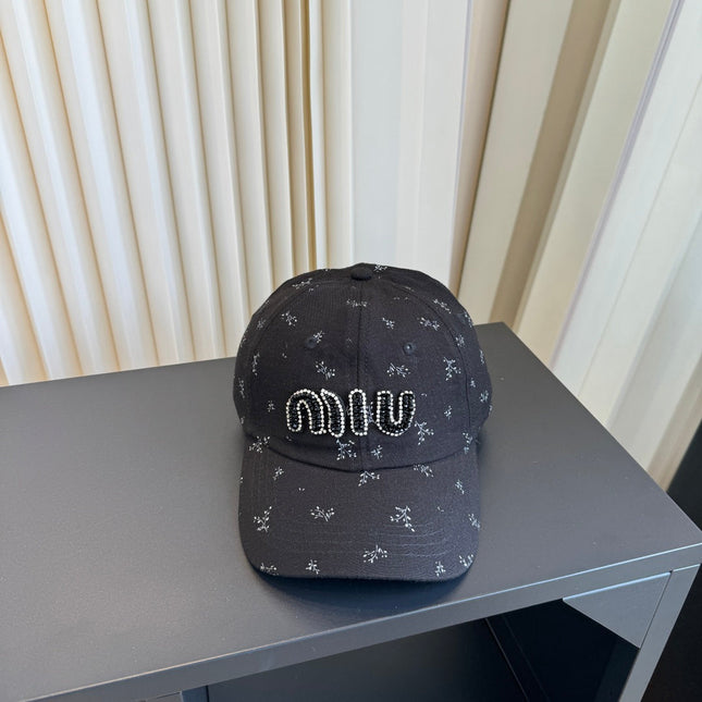 MIUMIU 26S BASEBALL CAP 342230