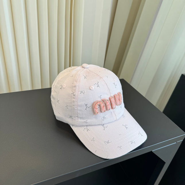 MIUMIU 26S BASEBALL CAP 342232