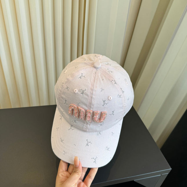 MIUMIU 26S BASEBALL CAP 342232