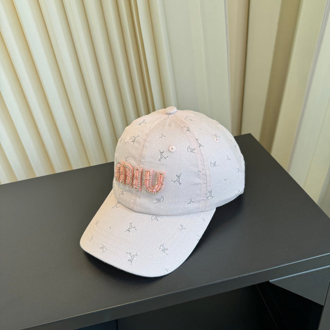 MIUMIU 26S BASEBALL CAP 342232