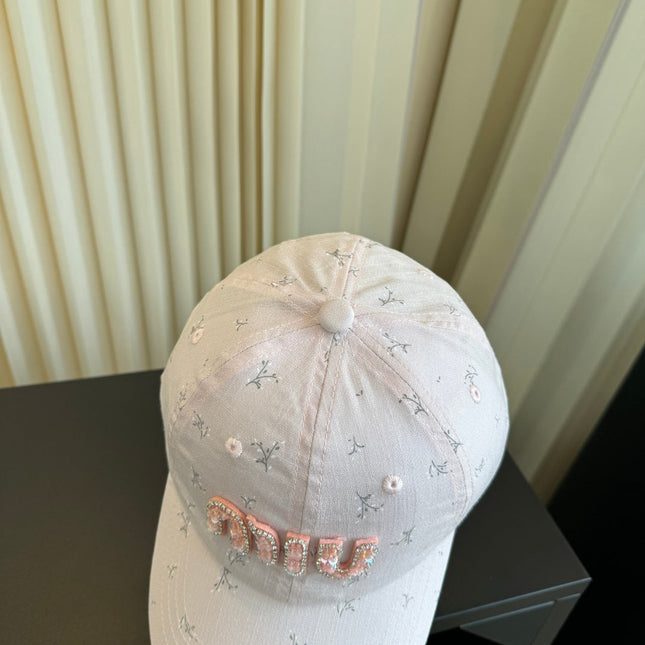 MIUMIU 26S BASEBALL CAP 342232