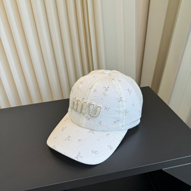 MIUMIU 26S BASEBALL CAP 342231