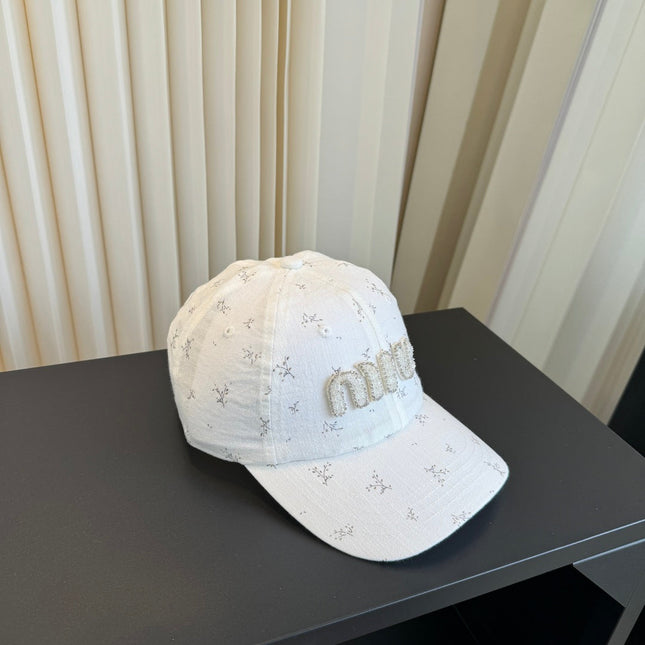 MIUMIU 26S BASEBALL CAP 342231
