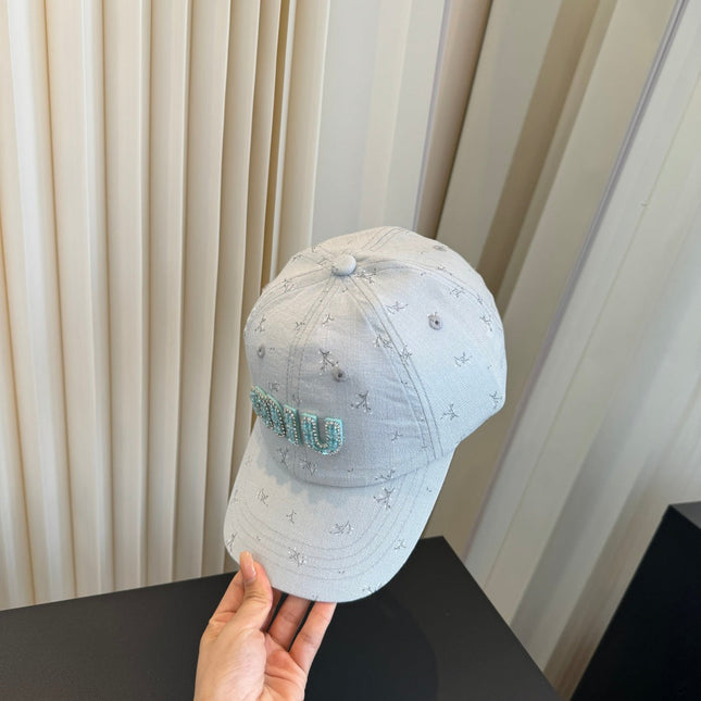 MIUMIU 26S BASEBALL CAP 342233