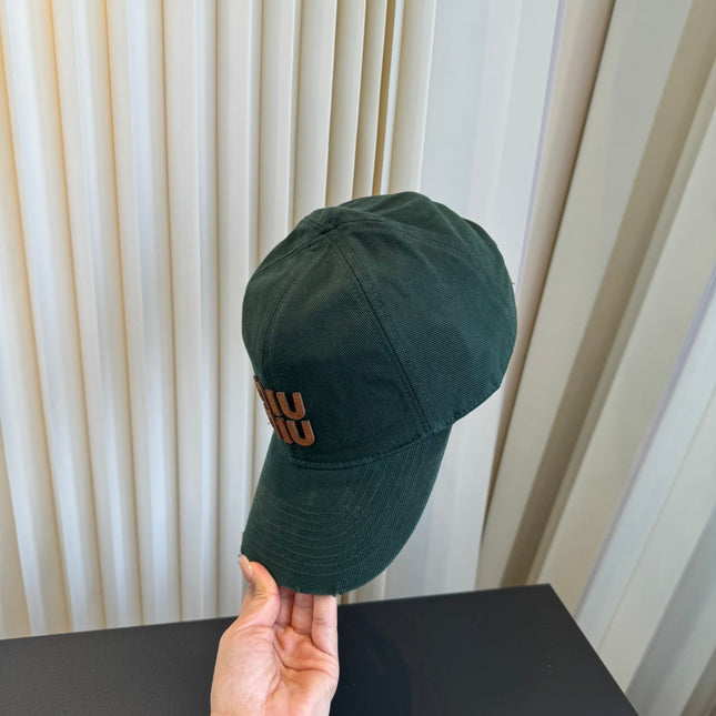 MIUMIU 26S BASEBALL CAP 342242