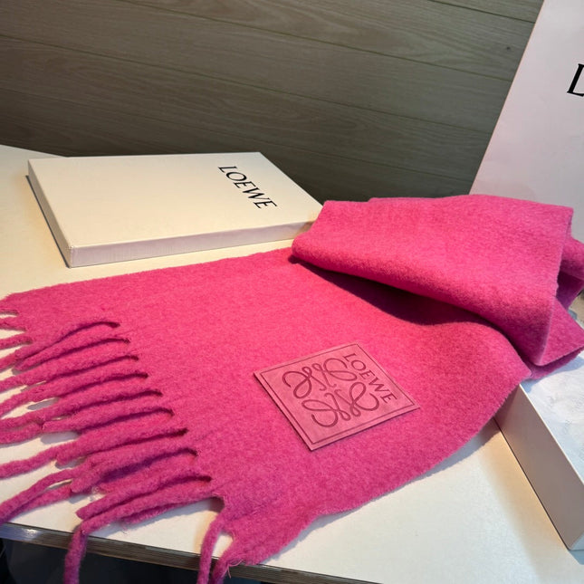 LOEWE 26S SCARF 200 IN WOOL MOHAIR 896358