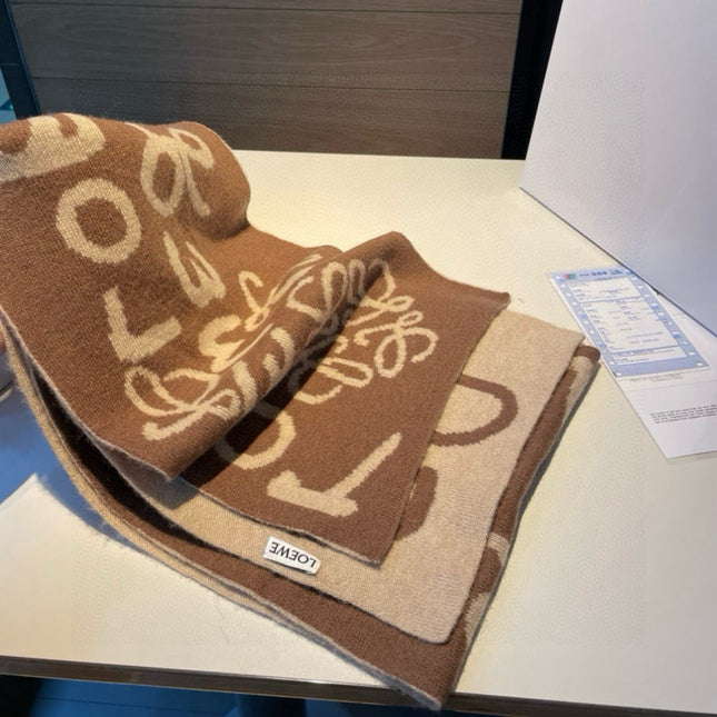 LOEWE 26S SCARF 190 IN CASHMERE 113776