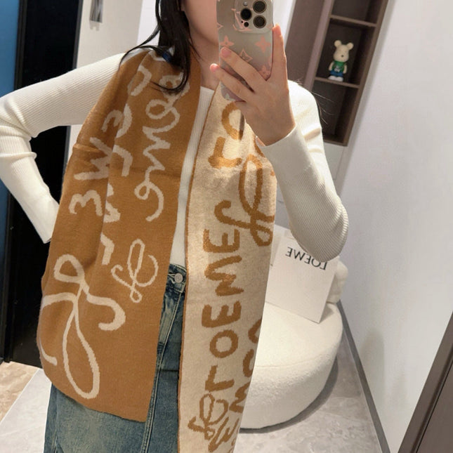 LOEWE 26S SCARF 190 IN CASHMERE 113776