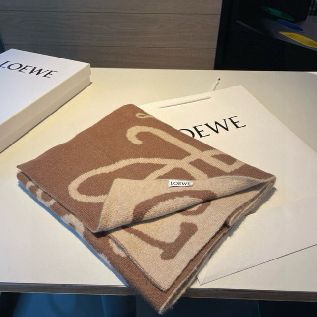 LOEWE 26S SCARF 190 IN CASHMERE 113776